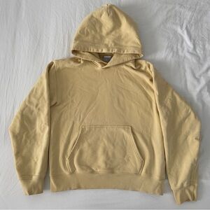 Aritzia TNA Pale Yellow Perfect Hoodie